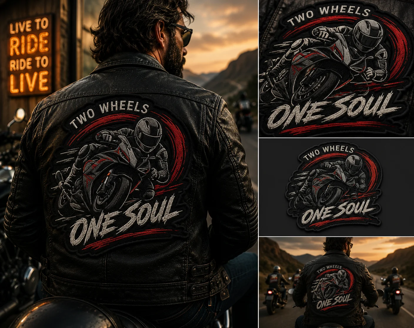 Patches for Motorcycle & Biker Gear