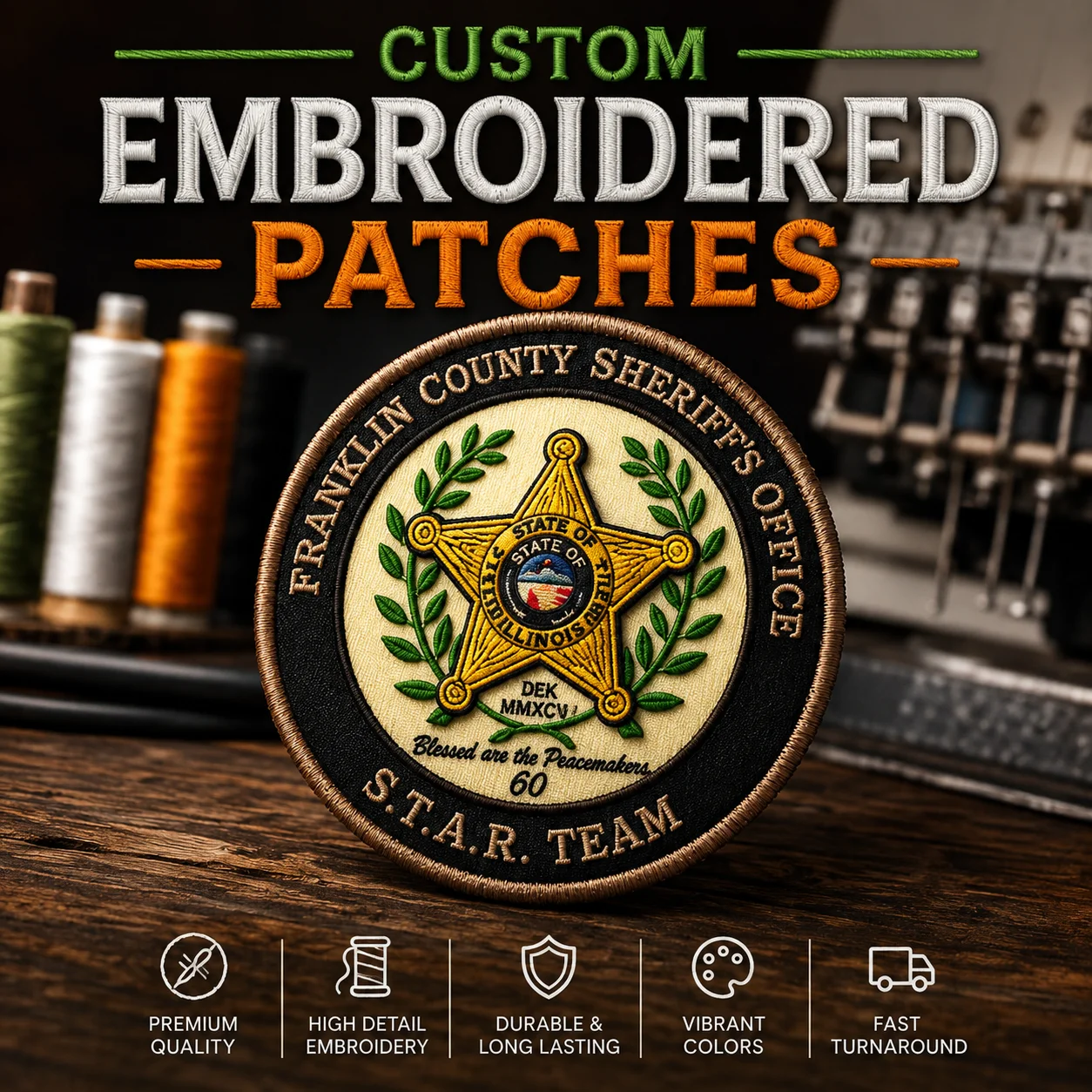 Custom Embroidered Patches